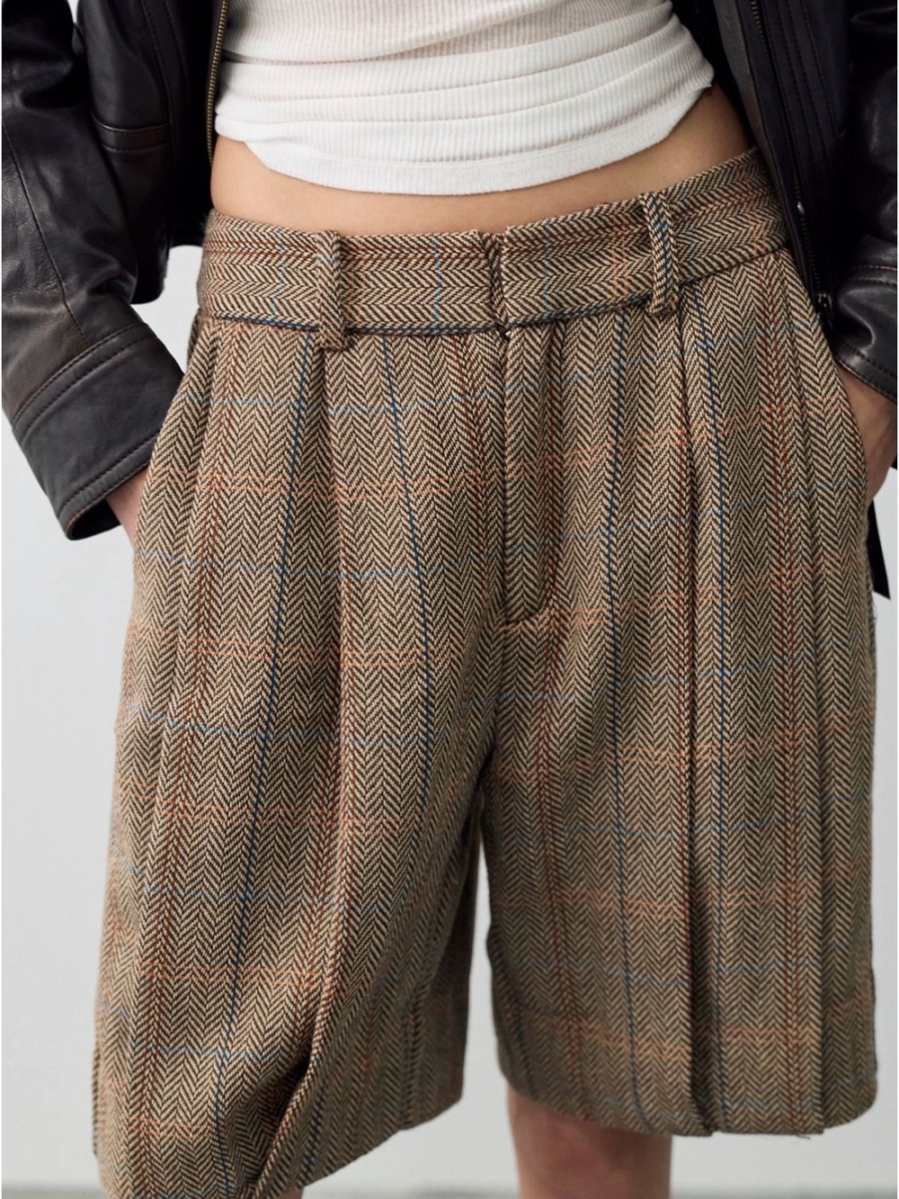 Free People Early Start Trouser Shorts